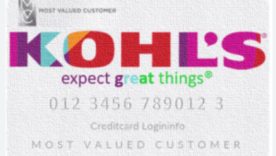 Kohl’s Credit Card Login