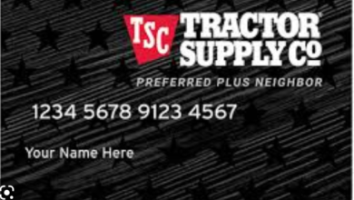 Tractor Supply Credit Card Login,