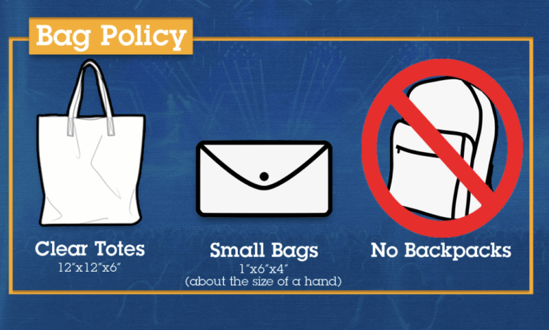 crypto arena bag policy