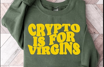 crypto is for virgins shirt